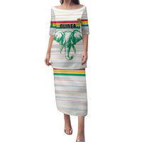 Custom Guinea Football Family Matching Puletasi and Hawaiian Shirt Go Champions