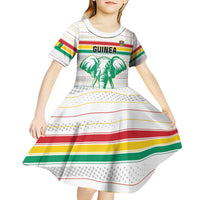 Custom Guinea Football Kid Short Sleeve Dress Go Champions