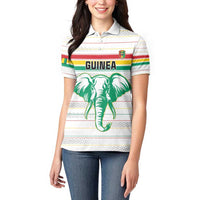 Custom Guinea Football Women Polo Shirt Go Champions