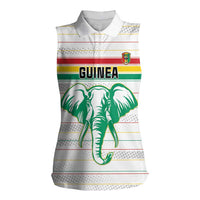 Custom Guinea Football Women Sleeveless Polo Shirt Go Champions