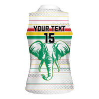 Custom Guinea Football Women Sleeveless Polo Shirt Go Champions