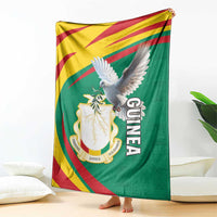 Guinea-Conakry Blanket Coat Of Arms With Pigeon