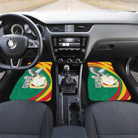 Guinea-Conakry Car Mats Coat Of Arms With Pigeon