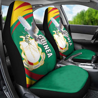 Guinea-Conakry Car Seat Cover Coat Of Arms With Pigeon