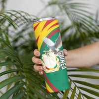 Guinea-Conakry Skinny Tumbler Coat Of Arms With Pigeon