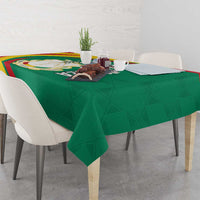 Guinea-Conakry Tablecloth Coat Of Arms With Pigeon