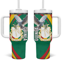 Guinea-Conakry Tumbler With Handle Coat Of Arms With Pigeon
