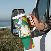 Guinea-Conakry Tumbler With Handle Coat Of Arms With Pigeon