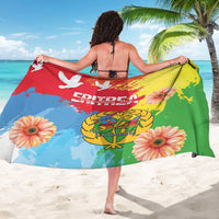 Personalised Eritrea Independence Day Sarong Grunge Style