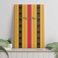 Eritrea Traditional Saho Canvas Wall Art Mix Tilet Pattern