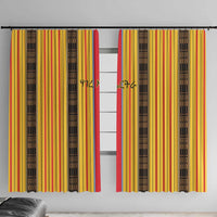 Eritrea Traditional Saho Window Curtain Mix Tilet Pattern