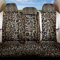African Leopard Skin Pattern Back Car Seat Cover