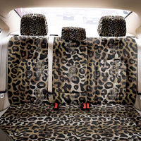 African Leopard Skin Pattern Back Car Seat Cover