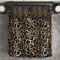 African Leopard Skin Pattern Bedding Set