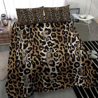 African Leopard Skin Pattern Bedding Set
