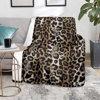 African Leopard Skin Pattern Blanket