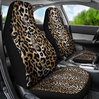 African Leopard Skin Pattern Car Seat Cover