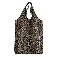 African Leopard Skin Pattern Grocery Bag