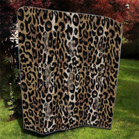 African Leopard Skin Pattern Quilt