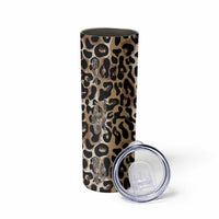 African Leopard Skin Pattern Skinny Tumbler
