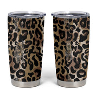 African Leopard Skin Pattern Tumbler Cup