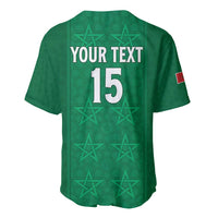 Custom Morocco Football Baseball Jersey Sir Sir Sir