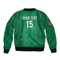 Custom Morocco Football Bomber Jacket Sir Sir Sir