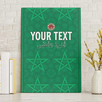 Custom Morocco Football Canvas Wall Art Sir Sir Sir