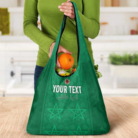 Custom Morocco Football Grocery Bag Sir Sir Sir