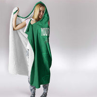 Custom Morocco Football Hooded Blanket Sir Sir Sir