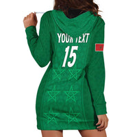 Custom Morocco Football Hoodie Dress Sir Sir Sir