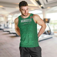 Custom Morocco Football Men Tank Top Sir Sir Sir