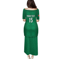 Custom Morocco Football Puletasi Sir Sir Sir