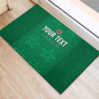 Custom Morocco Football Rubber Doormat Sir Sir Sir