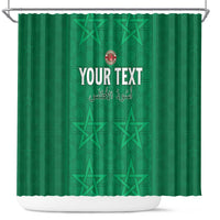 Custom Morocco Football Shower Curtain Sir Sir Sir