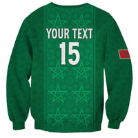 Custom Morocco Football Sweatshirt Sir Sir Sir