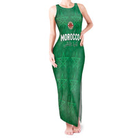 Custom Morocco Football Tank Maxi Dress Sir Sir Sir