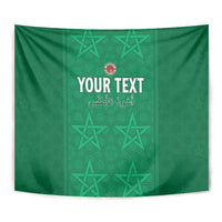 Custom Morocco Football Tapestry Sir Sir Sir