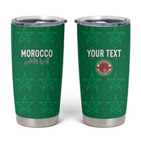 Custom Morocco Football Tumbler Cup Sir Sir Sir