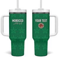 Custom Morocco Football Tumbler With Handle Sir Sir Sir