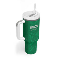 Custom Morocco Football Tumbler With Handle Sir Sir Sir