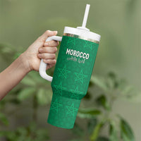 Custom Morocco Football Tumbler With Handle Sir Sir Sir