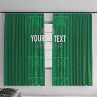 Custom Morocco Football Window Curtain Sir Sir Sir