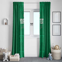 Custom Morocco Football Window Curtain Sir Sir Sir
