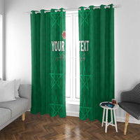 Custom Morocco Football Window Curtain Sir Sir Sir