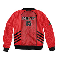Custom Jordan Football 2026 Bomber Jacket Desert Falcons Rising - Red
