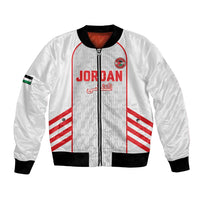 Custom Jordan Football 2026 Bomber Jacket Desert Falcons Rising - White