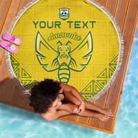 Custom Rwanda Football Beach Blanket Amavubi Oyeee!