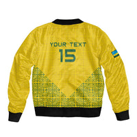 Custom Rwanda Football Bomber Jacket Amavubi Oyeee!