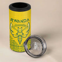 Custom Rwanda Football 4 in 1 Can Cooler Tumbler Amavubi Oyeee!